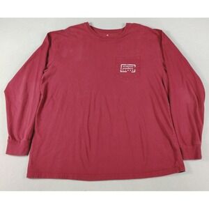 Southern Marsh Shirt Mens XL Red Long Sleeve Duck Logo Graphic Tee Casual